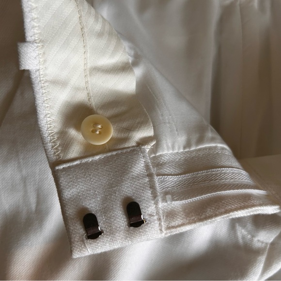 Women's J Crew ‘Kate’ Winter White Lined Stretch Linen-Blend Size 0 - Picture 9 of 16